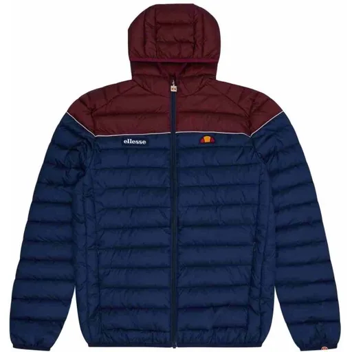 ELLESSE LOMBARDY Pánská prošívaná bunda, tmavě modrá, velikost