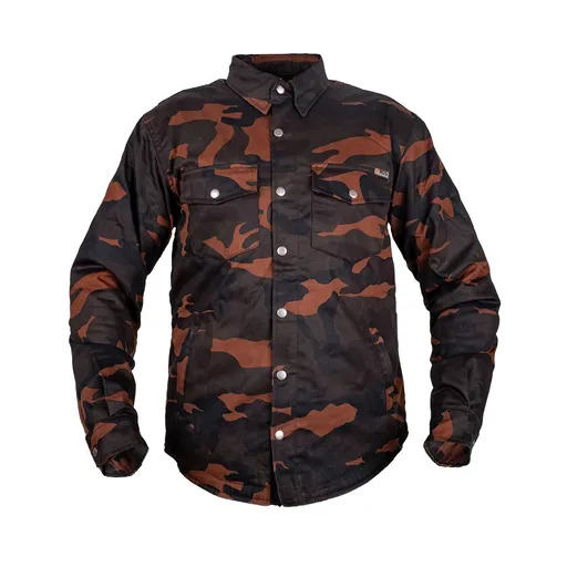 Moto košile BOS Lumberjack Dark Camo XXL