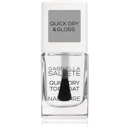 Gabriella Salvete Nail Care Quick Dry & Gloss rychleschnoucí vrchní lak 11 ml