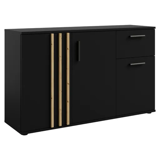 Komoda TOLIS 3D1S, černá