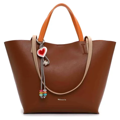 Dámská 2v1 kabelka Tamaris Chanel - koňak