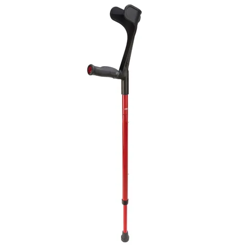 DMA 220 RASF CARBON RED, Berle skládací anatomická, držadlo pro levou ruku