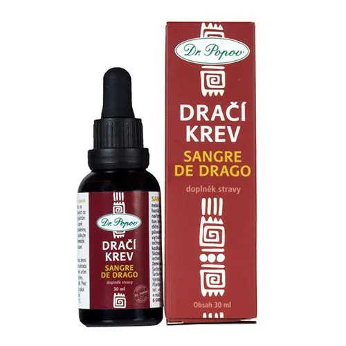 Dr. Popov Dračí krev-Sangre de Drago kapky 30 ml