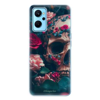 Odolné silikonové pouzdro iSaprio - Skull in Roses - Realme 9i