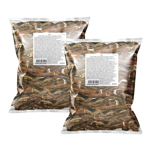 Akinu hovězí dršťky pamlsek pro psy 4-15 cm 2 x 1 kg