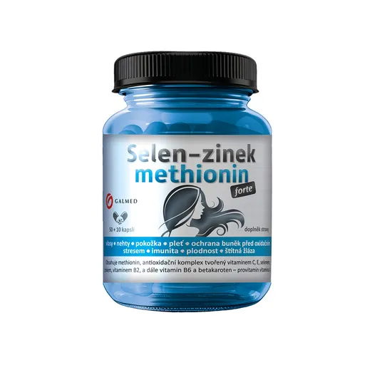 Galmed Selen-Zinek-Methionin forte 50+10 kapslí