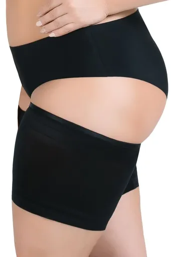 Černé ochranné pásy na stehna Comfort