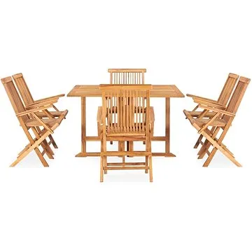 SHUMEE Set zahradního nábytku 7dílný teak 3059994 (3059994)