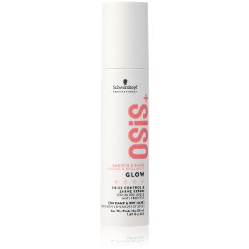 Schwarzkopf Professional Lesklé sérum proti krepatění vlasů OSiS Glow (Frizz Control & Shine Serum) 50 ml