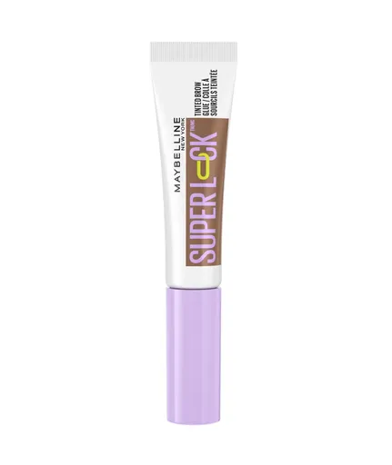 Maybelline Super Lock Brow Glue Med Brown gel na obočí 8 g