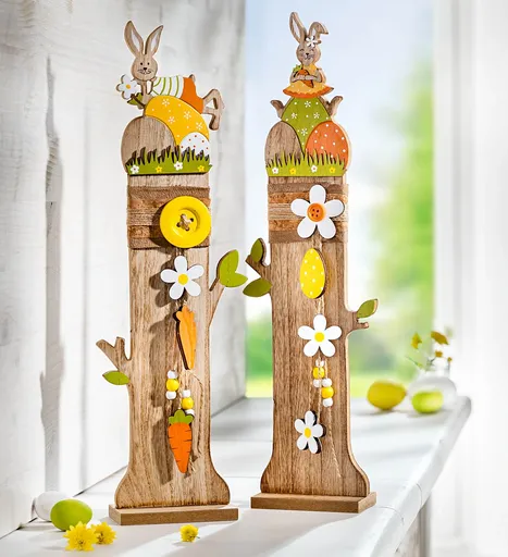 Weltbild Velikonoční dekorační sloupky Lisa a Tom