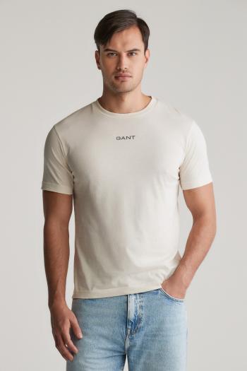 TRIČKO GANT GRAPHIC SS TSHIRT CREAM