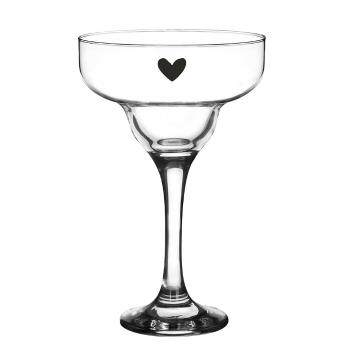 Sklenice na Martini se srdíčkem Heart - Ø 7*17 cm / 200 ml 6GL4375