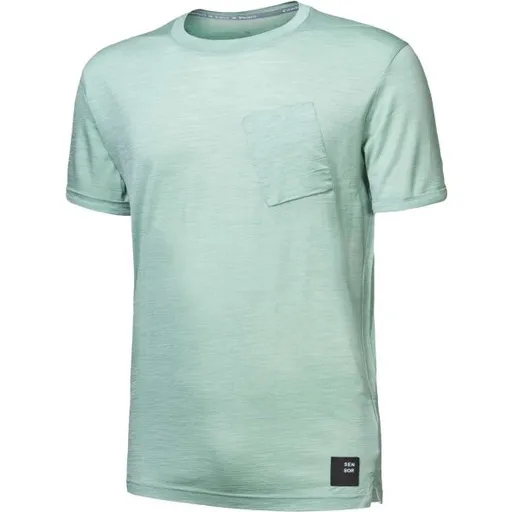 Sensor MERINO AIR Pánské funkční triko, světle zelená, velikost