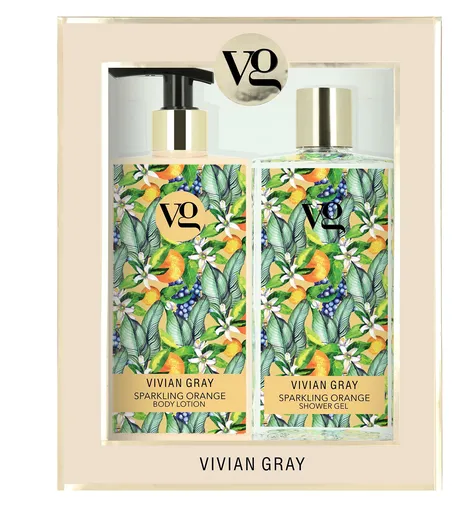 Vivian Gray Kosmetická sada Sparkling Orange (Shower Gel & Body Lotion)