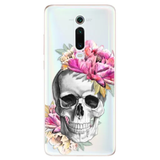 Odolné silikonové pouzdro iSaprio - Pretty Skull - Xiaomi Mi 9T Pro