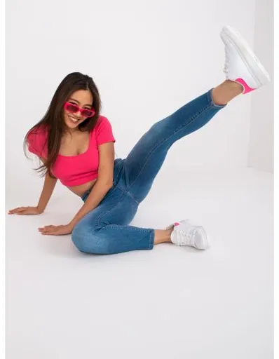 Dámské džíny úzké Antibes RUE PARIS modré