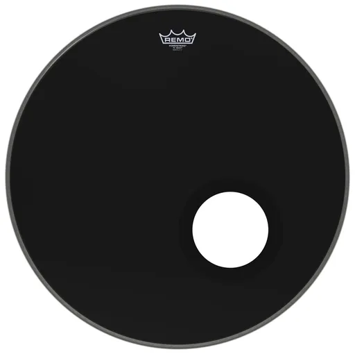 Remo 24" Powerstroke 3 Ebony