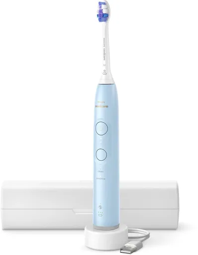 Philips Sonicare 6100 HX7406/02 sonický zubní kartáček světle modrý