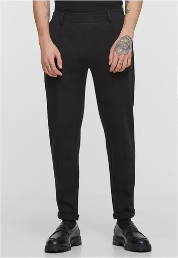 Urban Classics Cropped Interlock Jogg Chino black - XXL