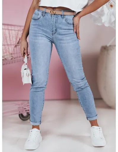 Dámské džínové kalhoty slim fit MYJINN