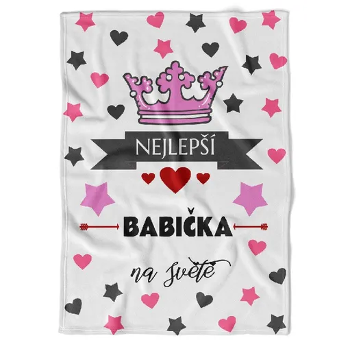 Deka Nejlepší babička na světě (Podšití beránkem: NE)