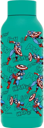 Nerezová termoláhev Solid, 510ml, Quokka, Captain America