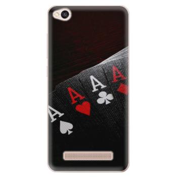 Odolné silikonové pouzdro iSaprio - Poker - Xiaomi Redmi 4A