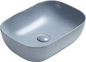 MEXEN Rita umyvadlo na desku 45 x 32, šedomodrá mat 21084569