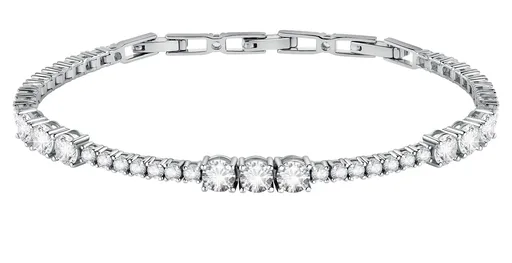 Morellato Třpytivý náramek s čirými zirkony Scintille SAQF12