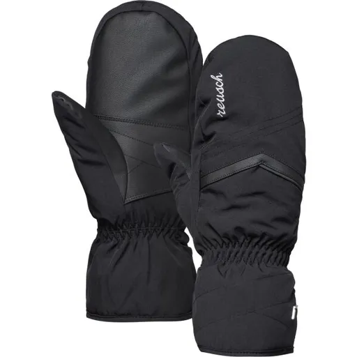 Reusch MORENA MITTEN CR Dámské lyžařské rukavice, černá, velikost