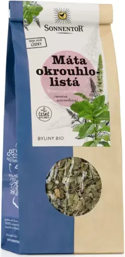 Máta okrouhlolistá (čaj bio, mátový, sypaný, 50 g)