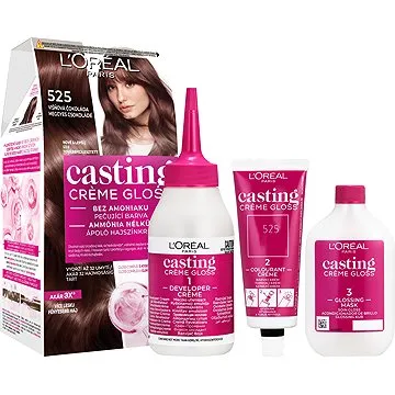 L'ORÉAL CASTING Creme Gloss 525 Višňová čokoláda (3600523029563)