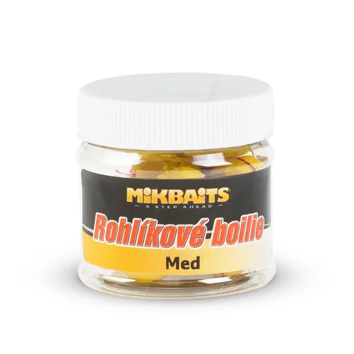 Mikbaits Rohlíkové boilie 50ml - Med,Mikbaits Rohlíkové boilie 50ml - Med
