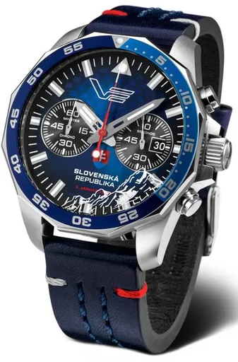 Vostok Europe Limitovaná edice Slovensko 6S21-225A463 (kožený řemínek)