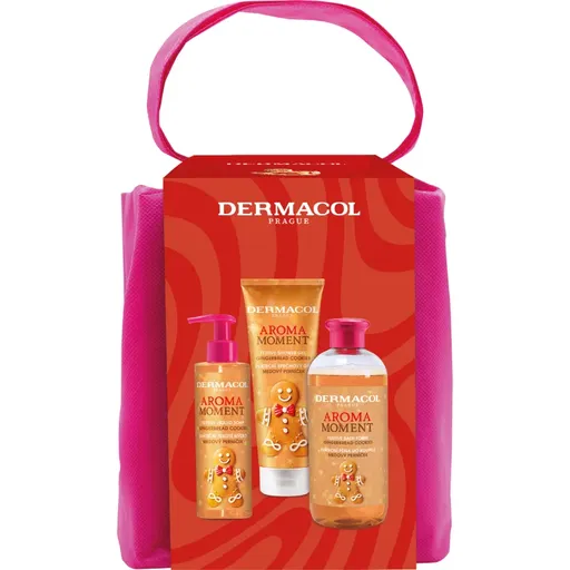 Dermacol Aroma Moment Gingerbread Cookies dárková sada ve vánočním stylu