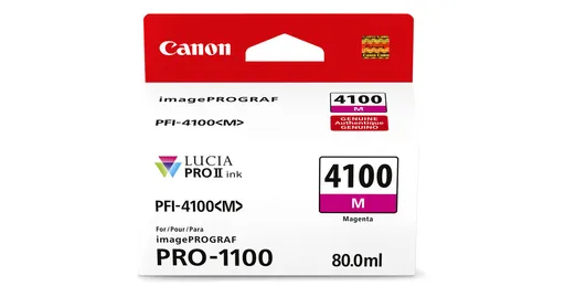 Canon PFI-4100 6779C001 purpurová (magenta) originální cartridge