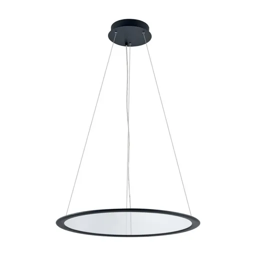 Light Impressions Deko-Light závěsné svítidlo - LED Panel, čiré kulaté, 50 W, DIM, 3000/3500/4000 K, černá 342252