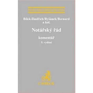 Notářský řád Komentář 5. vydání (978-80-7400-689-0)