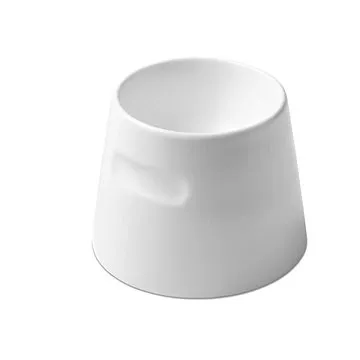 Hoopo Designová miska pro kočky Tower – bílá (987365)