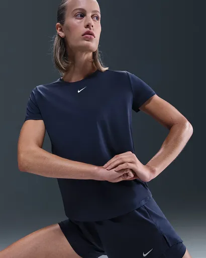 Nike One Classic Womens Dri-FIT Short-Sleeve Top L