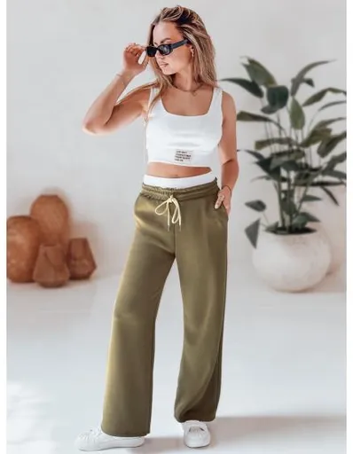 Dámská společenská souprava LIFETIME olivově zelená