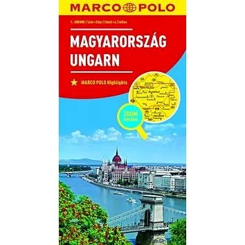 Maďarsko Magyarország Ungarn 1:800 000 (9783829738491)
