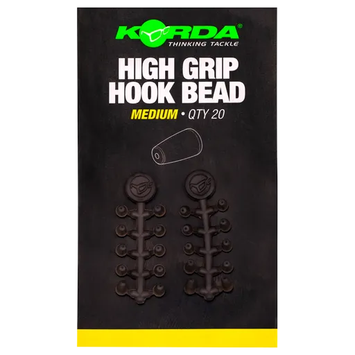Korda zarážky high grip hook bead - large