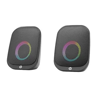 HP reproduktory DHS-2113, 2.0, 6W, černé, Bluetooth, podsvícené