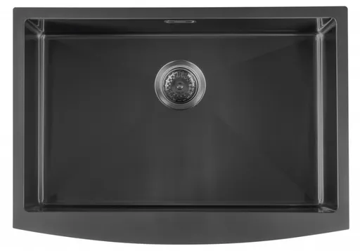 SAPHO AMERICAN polozápustný nerezový dřez 70x50cm, gun metal ZN7050B