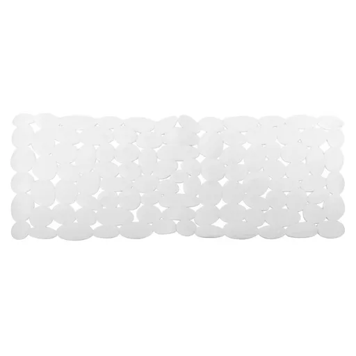 Spirella Protiskluzová podložka do vany MARATHON, bílá, 73 x 36 cm