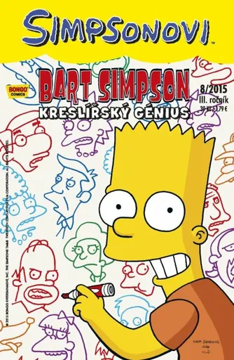 Simpsonovi - Bart Simpson 8/2015 - Kreslířský génius - Matt Groening