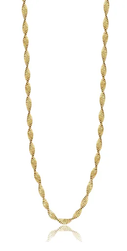 S'Agapõ Pozlacený řetízek Hádek Chunky SHK48