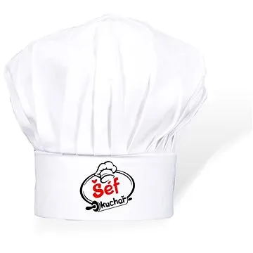 Čepice kuchař - kuchařka pro dospělé - unisex (8590687195493)